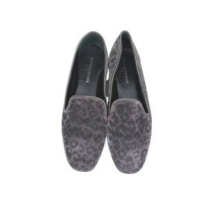 Donald Pliner‎ Hazel Slip On Flats Drivers Metallic Leopard Women's Size 7 Party